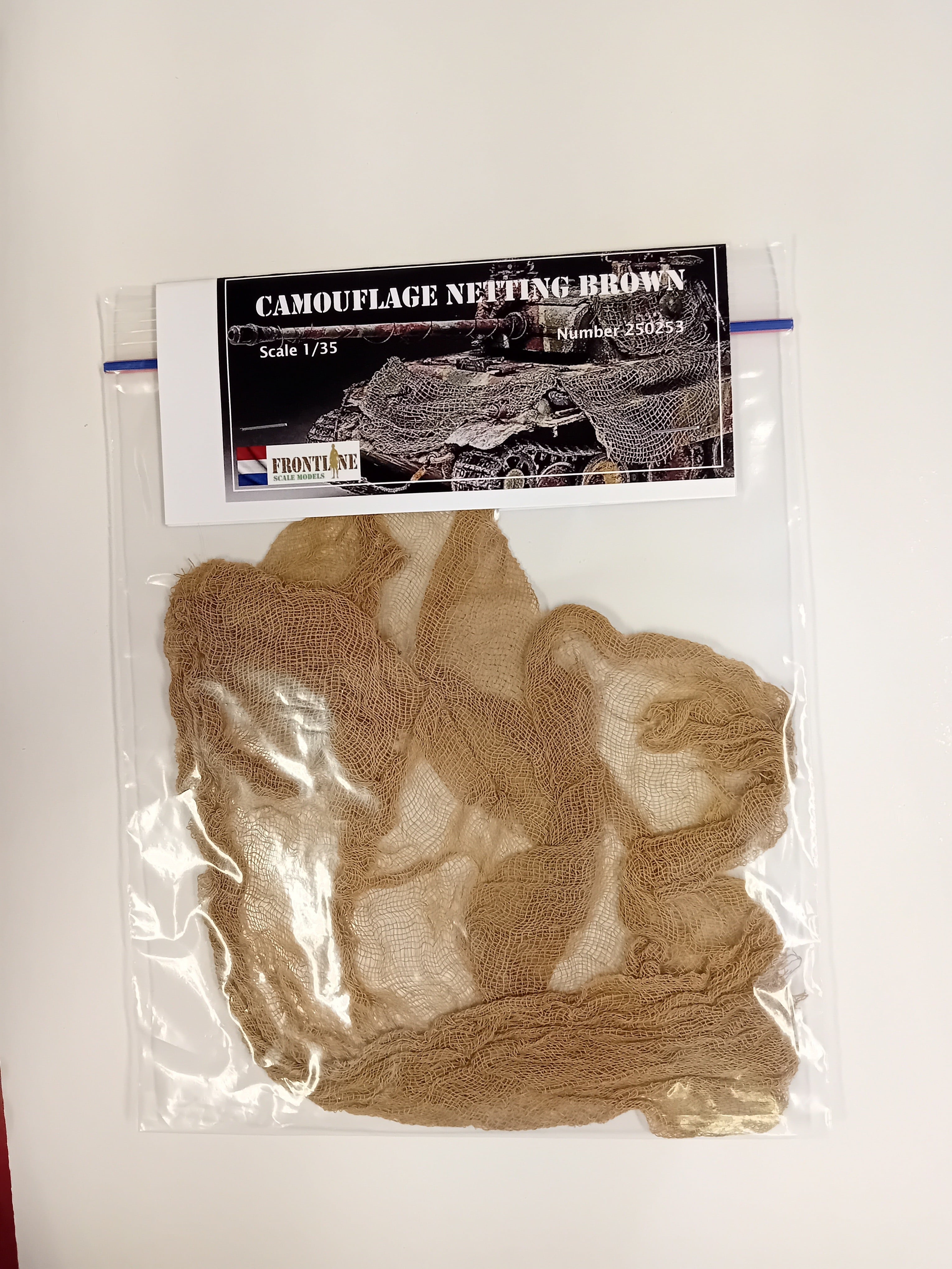 Frontline scale models 250253 camouflage net brown