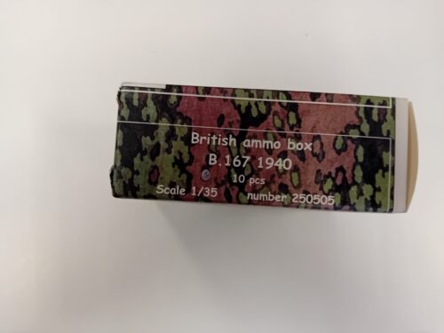 Frontline scale models 250505 British ammo box 10 pcs