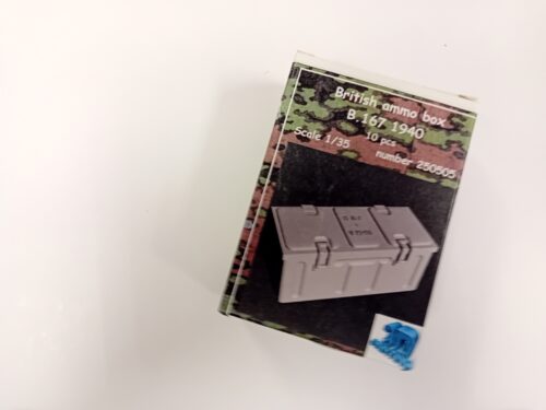 Frontline scale models 250505 British ammo box 10 pcs