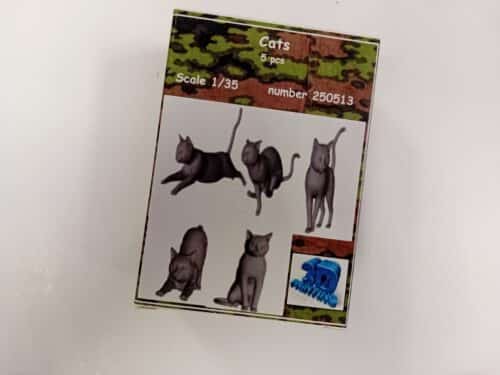 Frontline scale models 250513 Cats 5 pcs
