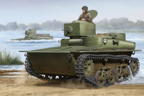 Hobby Boss 83818 T-37 Amphibious Light tank Early
