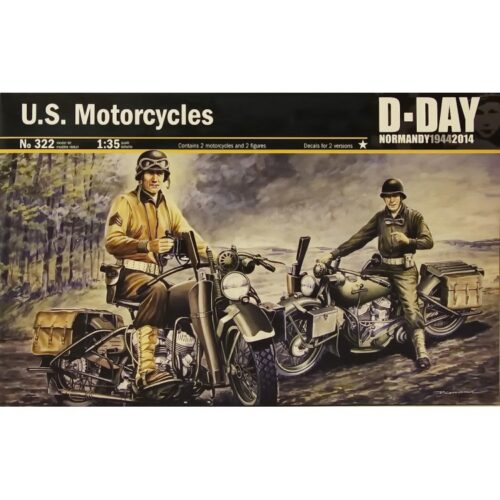 Italeri 322 U.S.MOTORCYCLES D-DAY