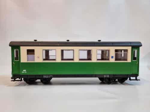LGB 34640 Demo Passagierswagon beige/groen zonder doos,