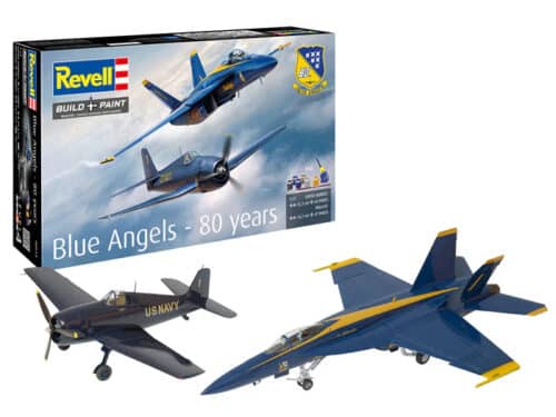 revell 05613 Blue Angels 80 years F/A-18E Super Hornet & F6F-5 Hellcat
