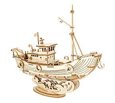 Robotime TG308 Fishing Ship