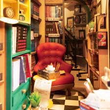 Robotime TGB07 Book Nook Shakespeare's Bookstore