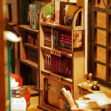 Robotime TGB07 Book Nook Shakespeare's Bookstore