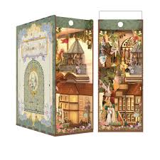 Robotime TQ129 Tonecheer Shakespeare's verse book nook