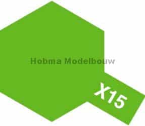 TAMIYA 81515 Verf Mini X15 Licht Groen glans