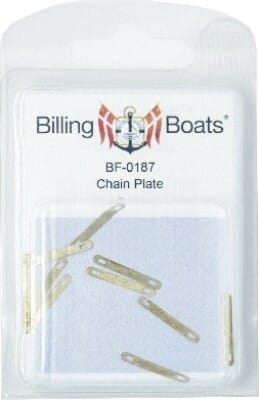 Billing Boats BF0187 Chain Plate 20 mm 10 pcs