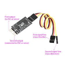 Brushless Dual Channel Mix Controller Speed Difference Mixer Delta Wing V Tail