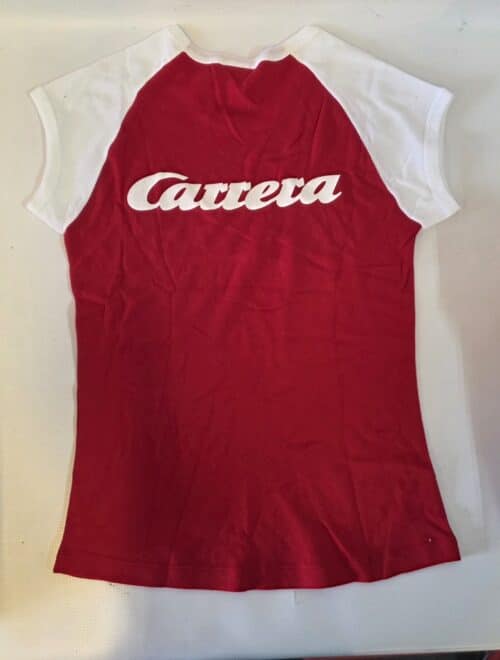 Carrera T-shirt rood/wit korte mouw L