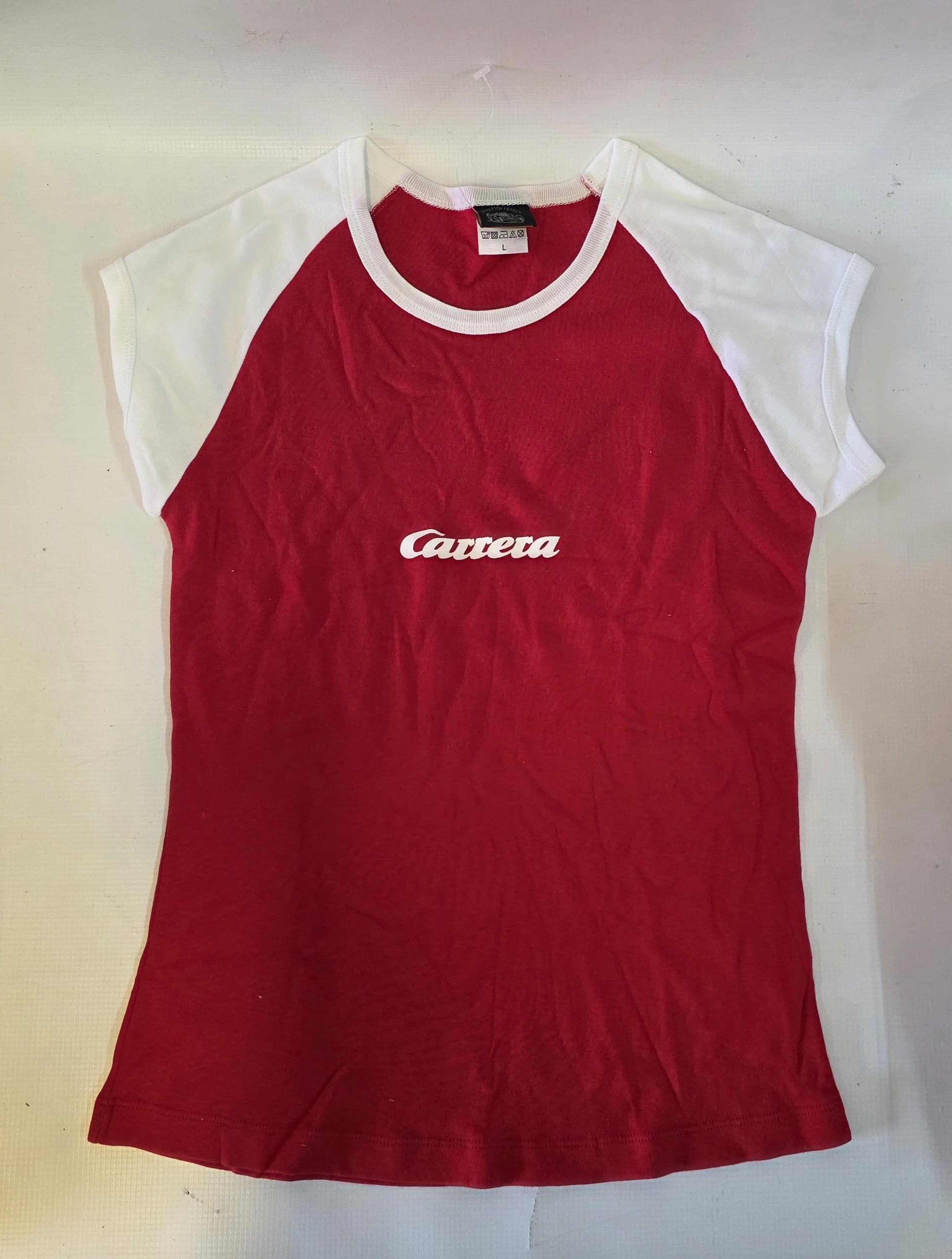 Carrera T-shirt rood/wit Korte mouw XXL
