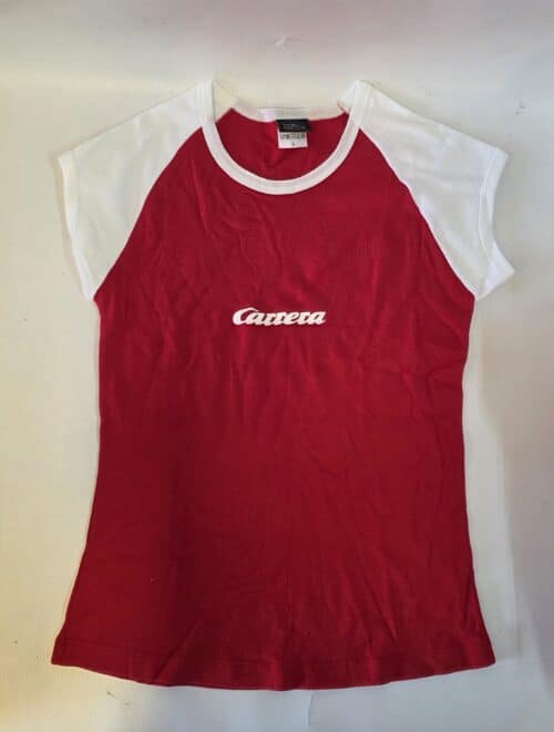 Carrera T-shirt rood/wit maat M