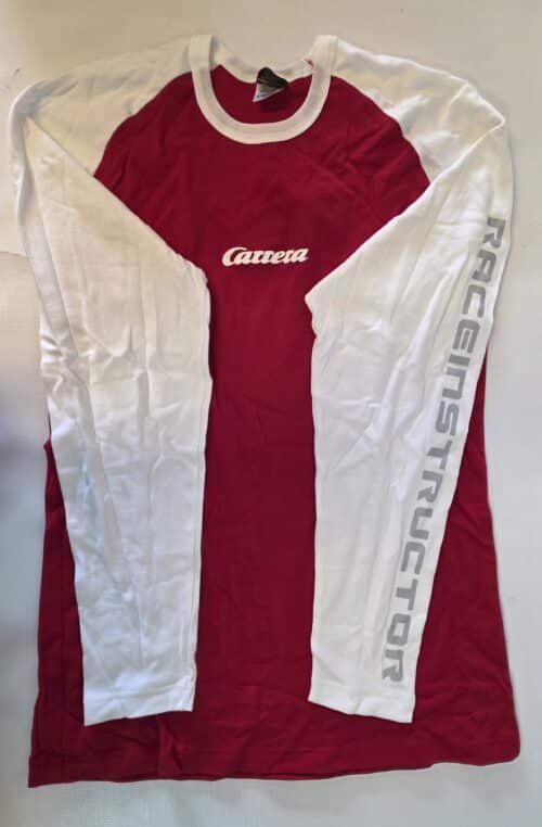 Carrera T-shirt rood/wit maat S lange mouw