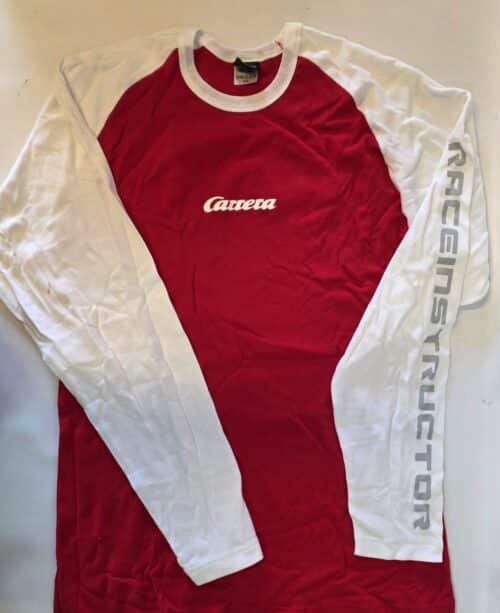 Carrera T-shirt rood/wit maat XXL lange mouw