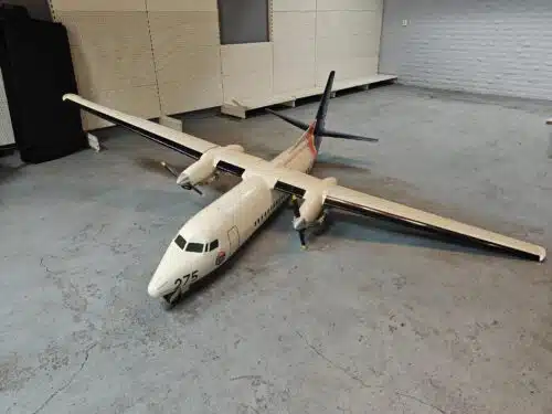fokker 50 twin moter rc vliegtuig 3.4 meter