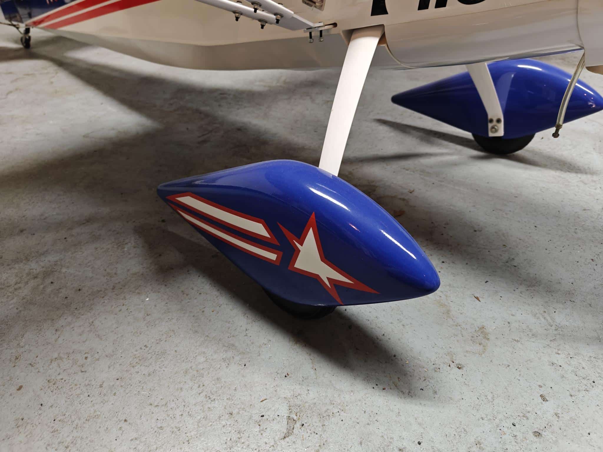 pilot rc decathlon 107 Blauw Wit