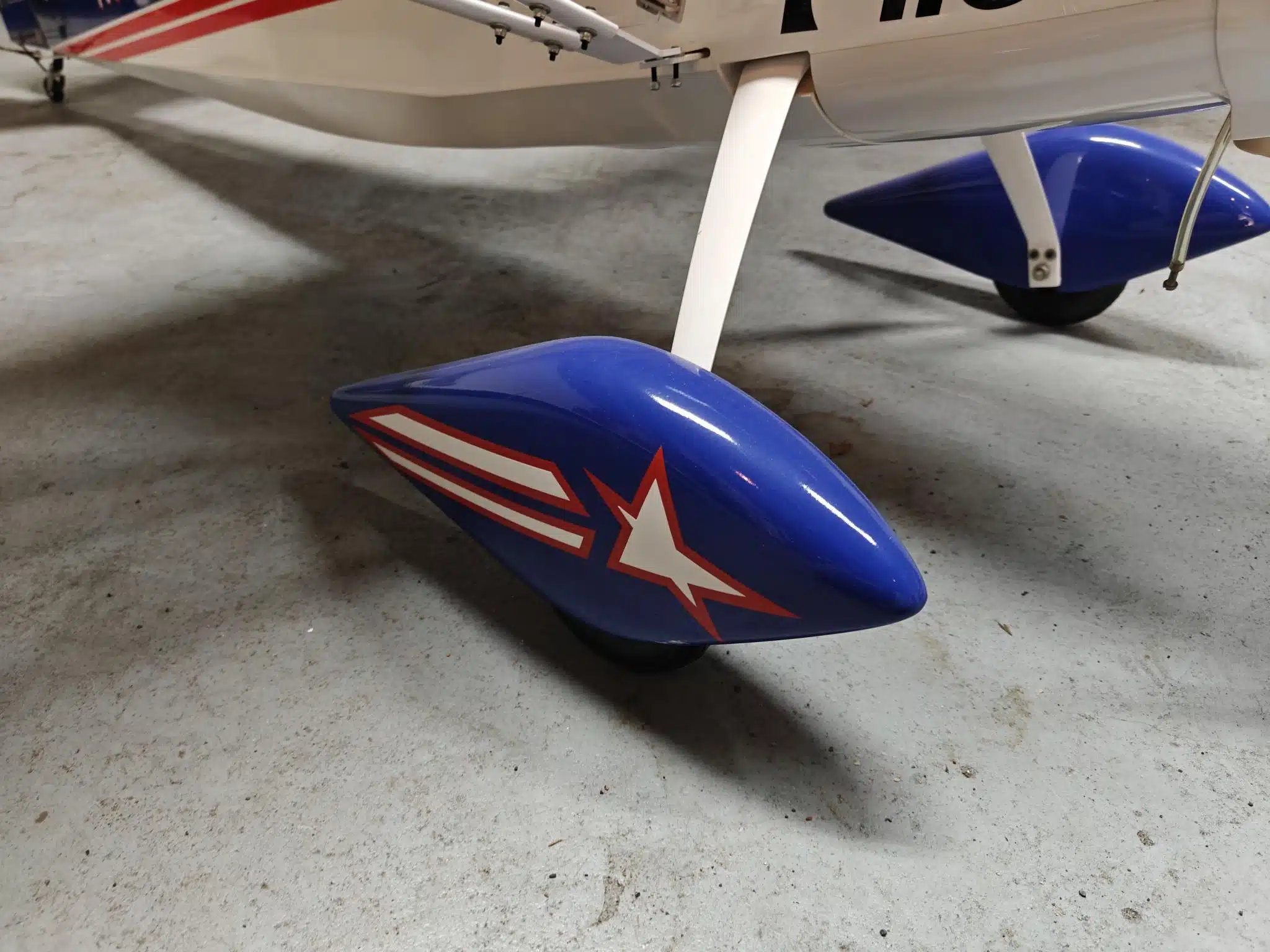 pilot rc decathlon 107 Blauw Wit