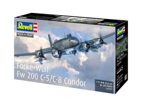 REVELL 03777 Focke Wulf Fw 200 C-5/C-8 Condor