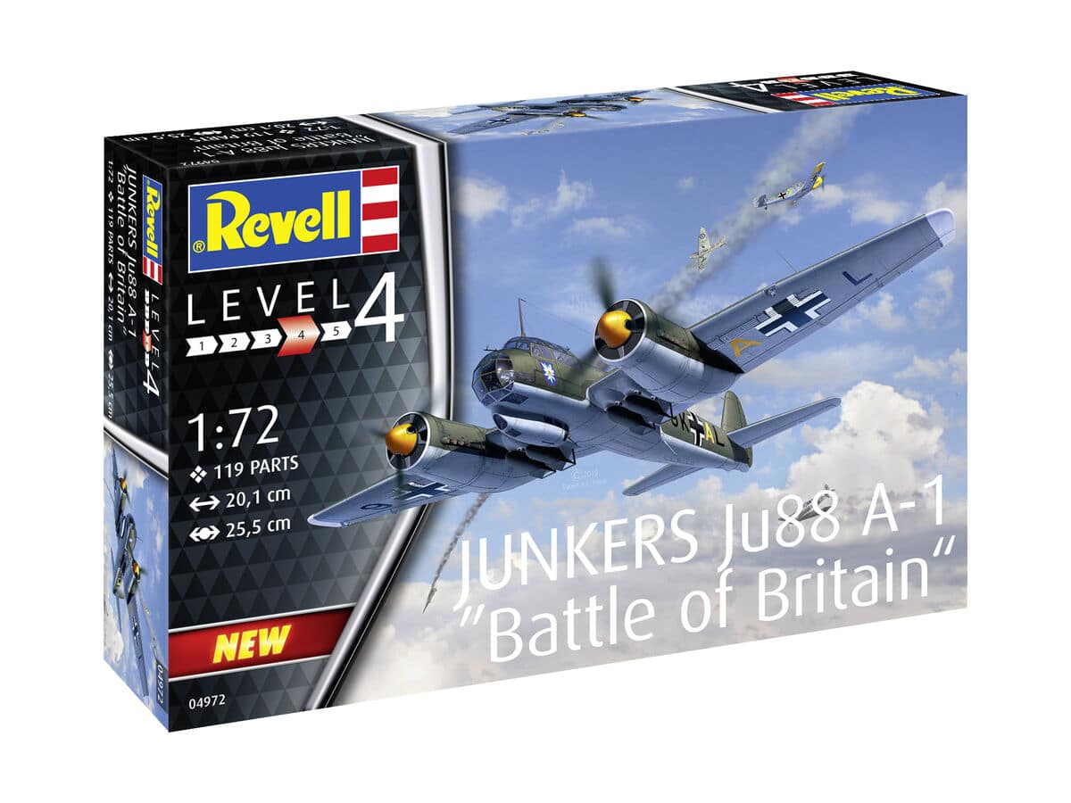 REVELL 049272 Junkers Ju88 A-1 Battle of Britain 1:72