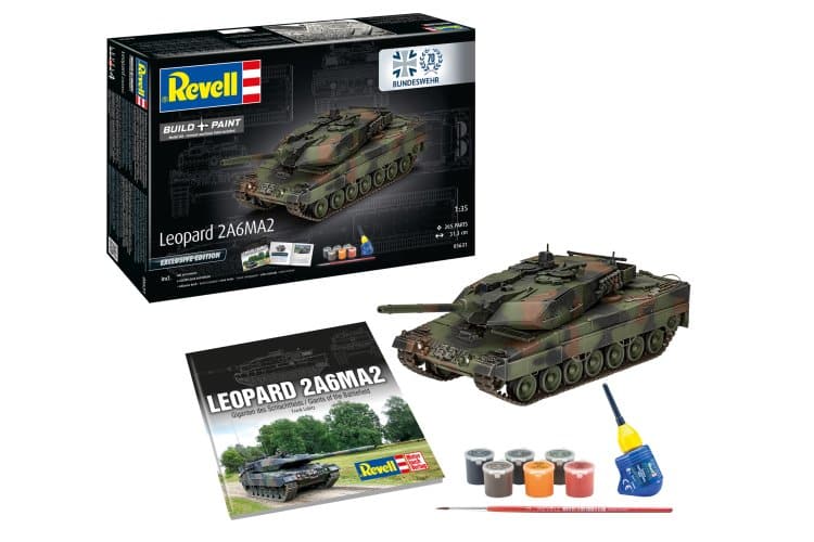 REVELL 05631 70 jaar bundeswehr: Leopard 2 A6A2