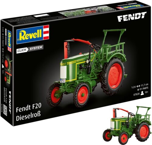 REVELL 07828 Fendt F20 Dieselroß Duitse tractor 1:24