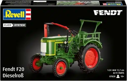 REVELL 07828 Fendt F20 Dieselroß Duitse tractor 1:24