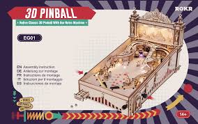 Robotime EG01 Robotime 3D Pinball Machine