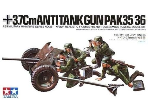 Tamiya 35035 3.7 Anti-tank gun Pak 35/36