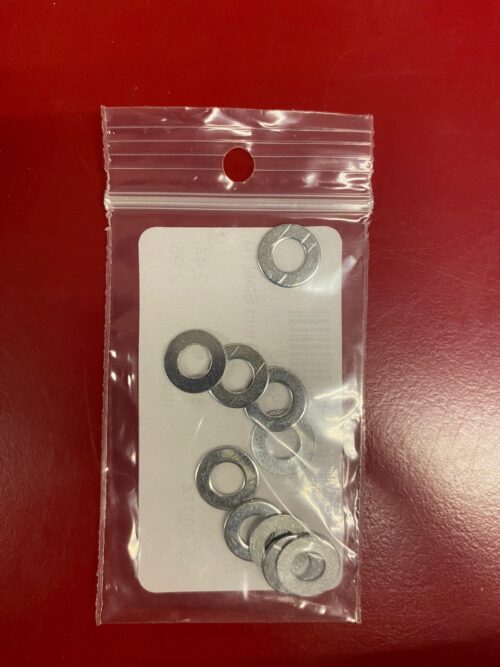Vlakke Sluitring 5,3 X 10 X 1.0 mm Staal 10 St