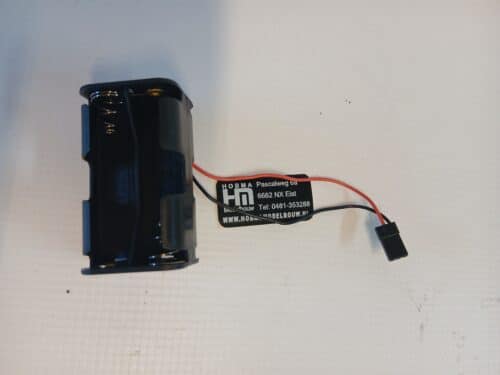 batterij Box 4 x aa met servo stekker