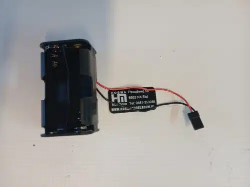 batterij Box 4 x aa met servo stekker
