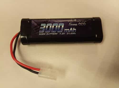 Gens Ace 7.2V 3000 mAh NiMh Accu Met tamiya stekker