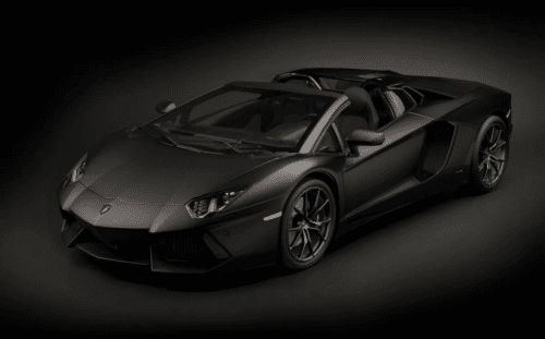 Pocher HK121F Lamborghini Aventador LP700 4 ROADSTER NERO NEMESSIS