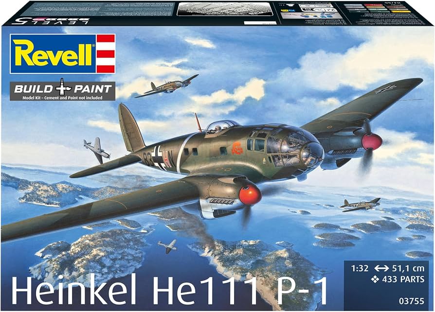 REVELL 03755 Heinkel he 111 p-1