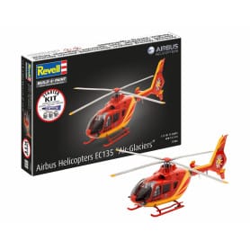 REVELL 74986 Airbus helicopters EC 135 air glaciers incl lijm verf kwastje