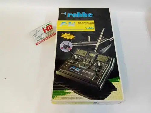 Robbefutaba f4011 F14 zender en ontvanger 75 Mhz met 3 servo's