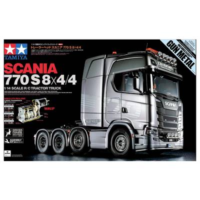 Tamiya 56376 RC Scania 770 S 8x4/4 Gun Metal Edition