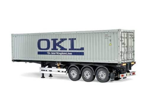 TAMIYA 56377 40-foot Container 3 axle semi trailer