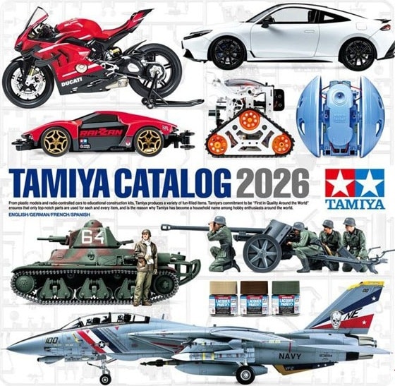 TAMIYA Catalog kit 2026