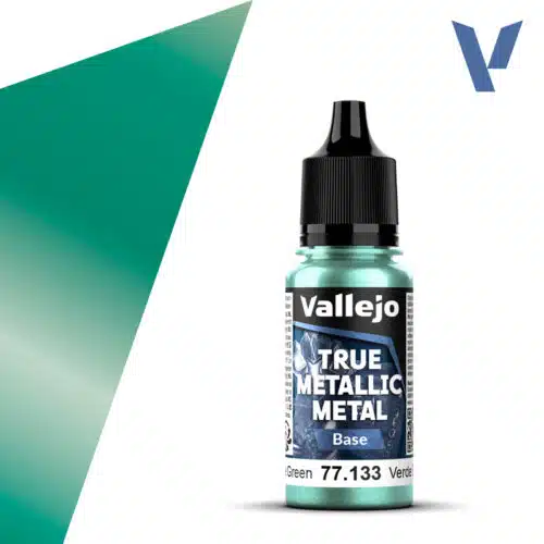 Vallejo 77133 True Metallic Metal BASE Beetle Green