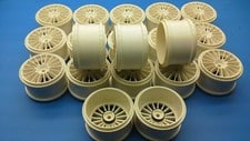 Carson 32782 Witte on-road velgen op schaal 1:6 2 stuks