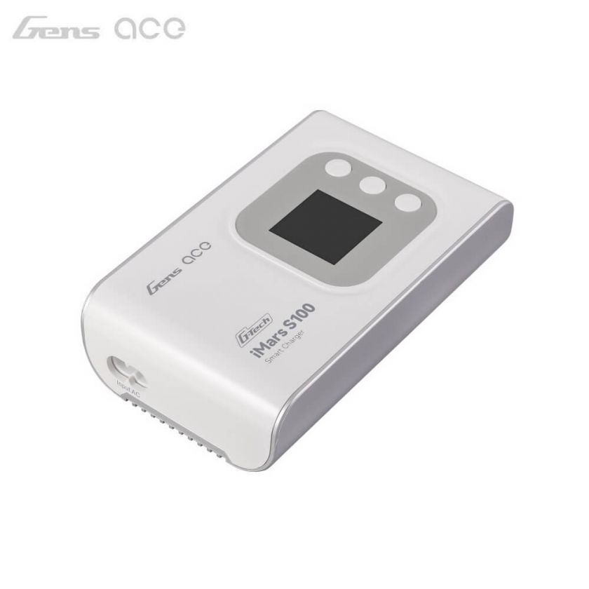 Gens ace Imars S100 smart charger Multifunctionele modelbouwlader 10 A Li-poly, Li-ion, LiHV, LiFePO, NiMH Batterijherkenning