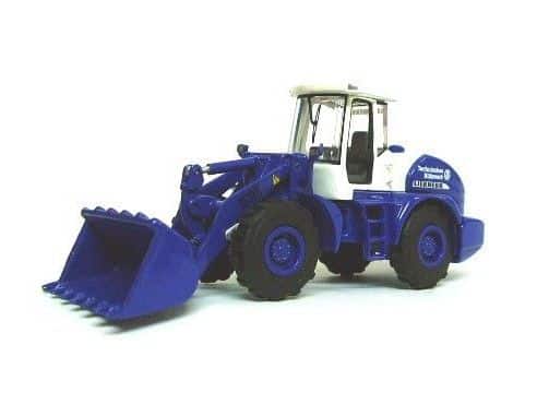 NZG 508-02 Liebherr L538 Wheel Loader - THW 1/87 HO Scale Die-cast