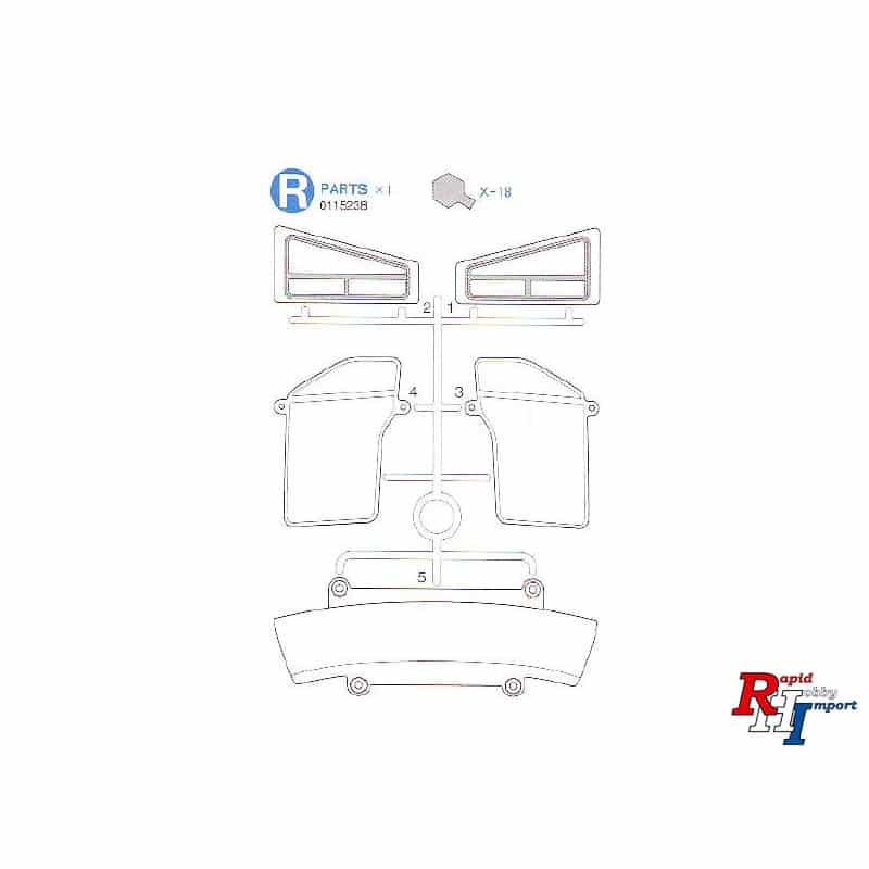 TAMIYA 0115238 R-Parts for 56309 Ford Aeromax