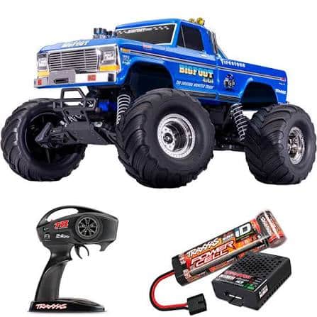 Traxxas 36234-8-R5 Bigfoot 2WD Electro Monster-Truck Red RTR Met accu en snellader