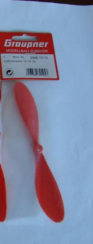 graupner 2940.15.13 propeller 15 x 13 cm