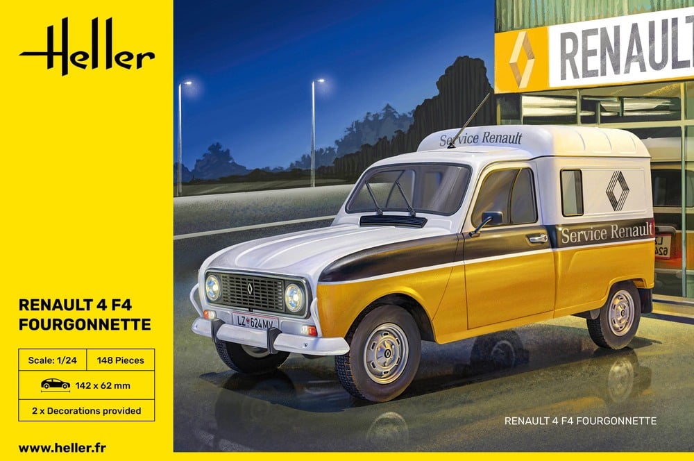 Heller 82700 Renault 4 F4 Fourgonette
