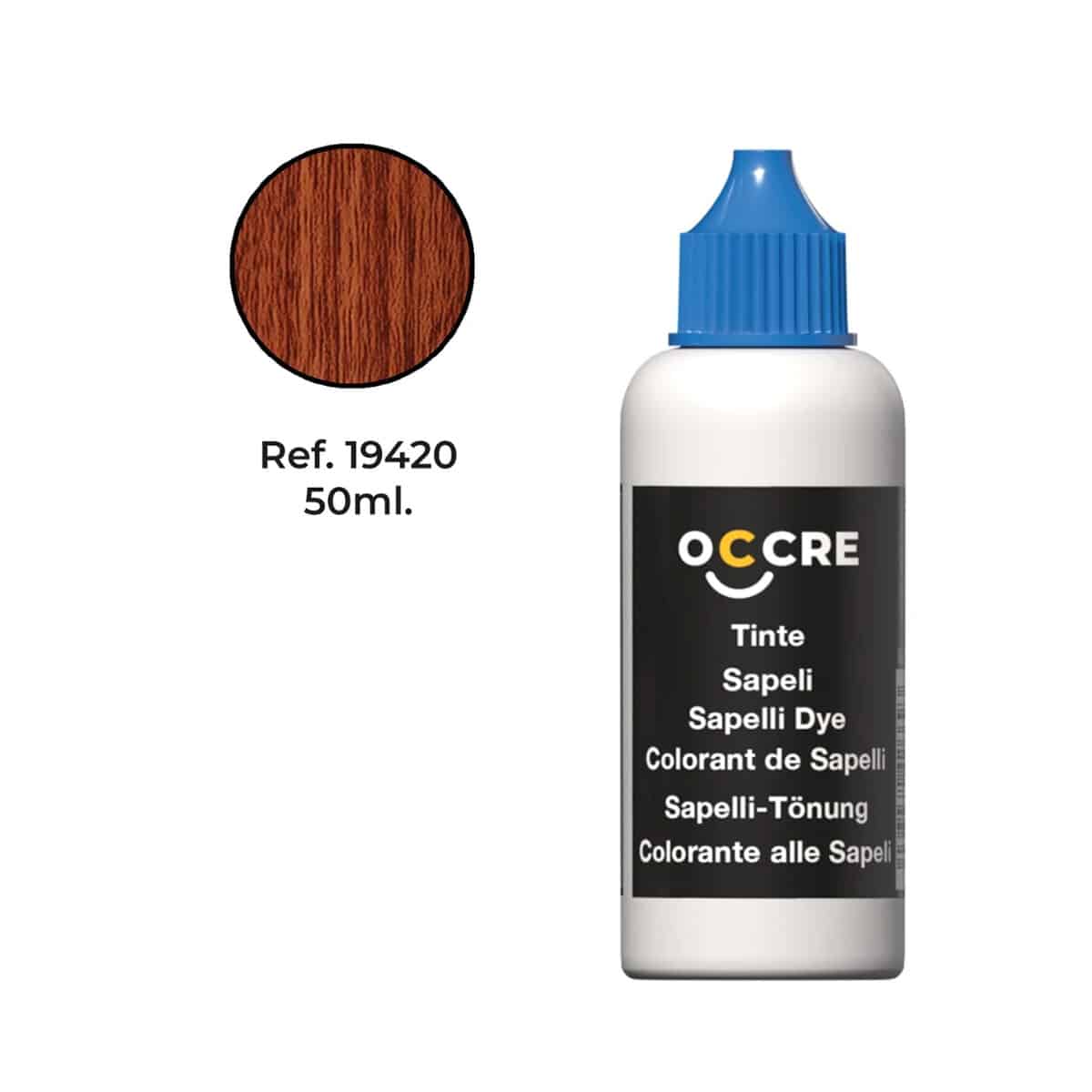 OcCre 19420 Sapeli Dye Stain 50ml